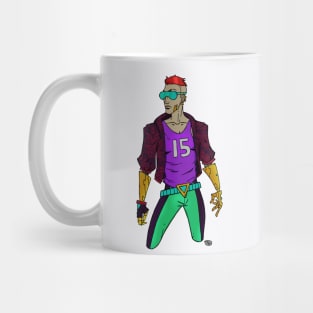 Cyberpunk Guy Drawing Mug